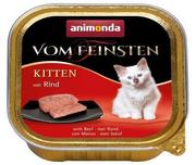 Mokra karma dla kotów - Animonda Szalka Vom Fein Kitten Wołowina 100 G - miniaturka - grafika 1