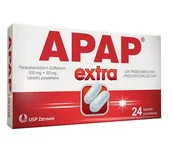 Suplementy naturalne - USP Zdrowie Sp. z o.o. USP Zdrowie Sp z o.o APAP EXTRA 24 tabl 3000944 - miniaturka - grafika 1