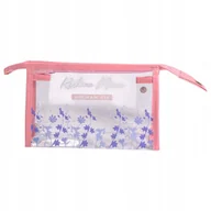 Kosmetyczki, organizery i kuferki - Kosmetyczka Podróżna Turystyczna Przezroczysta Damska Prezent Na Dzień Mamy - miniaturka - grafika 1