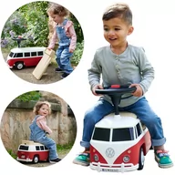 Jeździki dla dzieci - BIG Jeździk Volkswagen Van Samochód Auto dla Dzieci + Dźwięk - miniaturka - grafika 1