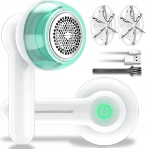 Golarka do ubrań Elektryczna golarka do ubrań z funkcją usuwania kłaczków USB 2 głowice - Golarki do ubrań - miniaturka - grafika 1