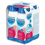 Żywienie medyczne - Fresubin Protein Energy Drink, preparat odżywczy, smak poziomkowy, 4 x 200 ml - miniaturka - grafika 1
