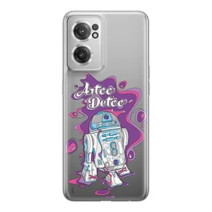 ERT GROUP etui na telefon Oneplus NORD CE 2, case oryginalny i oficjalnie licencjonowany przez Star Wars, wzór R2D2 002, optymalnie dopasowane, plecki z TPU częściowo przeźroczyste - Etui i futerały do telefonów - miniaturka - grafika 1