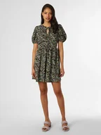 Sukienki - Noisy May Sukienka damska Kobiety Sztuczne włókno czarny|wielokolorowy wzorzysty, M - miniaturka - grafika 1