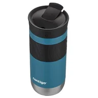 Kubki termiczne - Contigo Kubek termiczny Byron 2.0 turkusowy matowy 470ml 2167177 - miniaturka - grafika 1