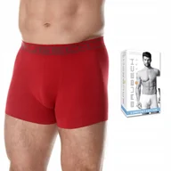 Majtki męskie - Bokserki męskie bezszwowe BRUBECK BX10050A - XL - miniaturka - grafika 1
