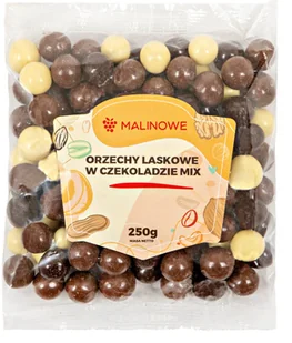 Orzechy laskowe w czekoladzie mix 250g - Orzechy i nasiona - miniaturka - grafika 1