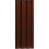 Drzwi wewnętrzne - Drzwi harmonijkowe PIONEER 218 84 x 202 cm mahoń - miniaturka - grafika 1