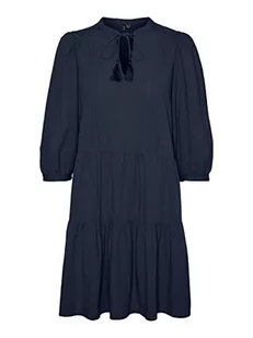 VERO MODA Sukienka damska, granatowy blezer, XS - Sukienki - miniaturka - grafika 1