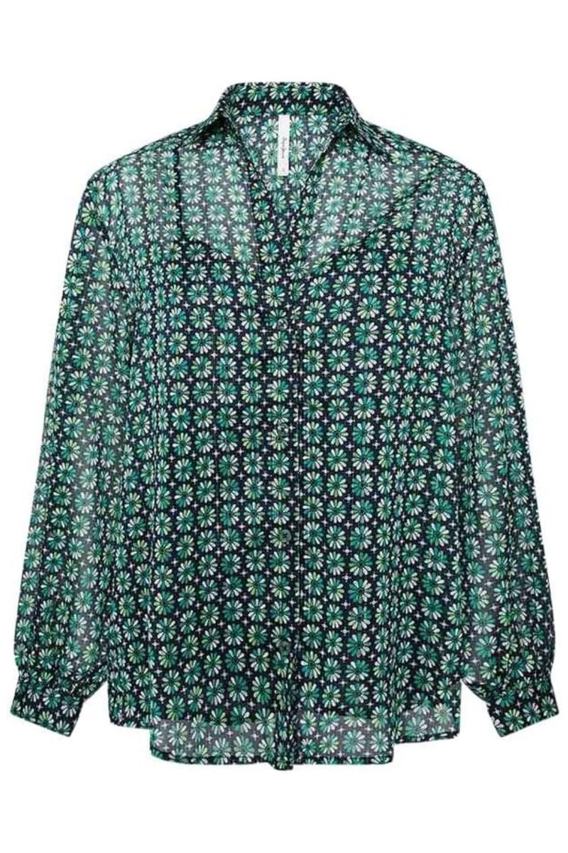 Koszula damska Pepe Jeans Antonella w kwiaty-XS