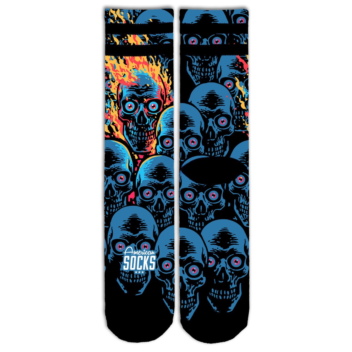Skarpetki American Socks Mid High Knucklehead-36-39