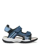 Buty dla chłopców - Geox Sandały Jr Borealis J450RA 015ME C4J9B M Granatowy - miniaturka - grafika 1