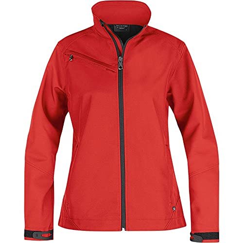 Texstar WJ79 damska kurtka softshell, rozmiar L, czerwona
