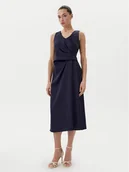 Sukienki - Rinascimento Sukienka koktajlowa CFC0122928003 Granatowy Regular Fit - miniaturka - grafika 1