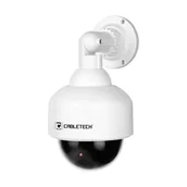 Akcesoria do monitoringu - Atrapa kamery obrotowej z LED DK-10 Cabletech - miniaturka - grafika 1