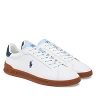 Sneakersy męskie - Sneakersy Polo Ralph Lauren Heritage Court II 809965072001 Biały - miniaturka - grafika 1