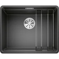 Zlewozmywaki - Blanco ETAGON 500-F Silgranit PuraDur Antracyt InFino szyny 526343 526343 - miniaturka - grafika 1