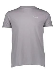 Pepe Jeans Koszulka w kolorze szarym - Koszulki męskie - miniaturka - grafika 1