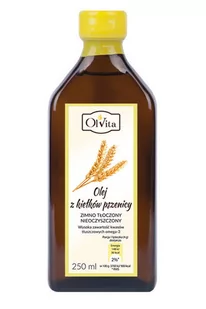 Olvita Olej z kiełków pszenicy zimno tłoczony 250ml 11OLVOLEKI - Olej spożywczy - miniaturka - grafika 1