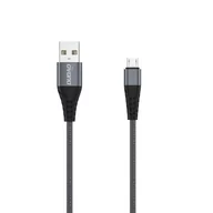 Kable USB - Dudao kabel przewód USB  micro USB 6A 1 m szary TGL1M - miniaturka - grafika 1