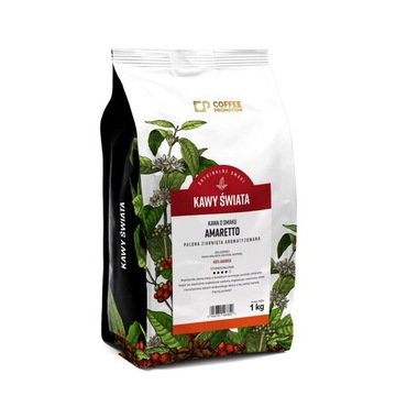 Kawy Świata kawa ziarnista o smaku Amaretto 1kg