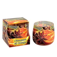 Świece - Świeca zapachowa w szkle Cinnamon and Orange cynamon i pomarańcza - miniaturka - grafika 1
