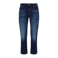 Spodnie męskie - Męskie Spodnie jeansowe GUESS ANGELS M2YAN2D4Q41-2CRD – Granatowy - miniaturka - grafika 1