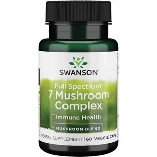 SWANSON Swanson FS 7 Mushroom Complex 60 k - Układ nerwowy SWANSON Swanson FS 7 Mushroom Complex 60 k - Układ nerwowy - miniaturka - grafika 1