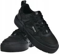 Sneakersy damskie - Damskie buty Big Star sneakersy NN274360 czarny 36 - miniaturka - grafika 1