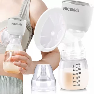 LAKTATOR ELEKTRYCZNY TRZYFAZOWY ODCIĄGACZ PRZENOŚNY NICEKIDS BPA FREE - Laktatory - miniaturka - grafika 1