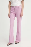 Spodnie damskie - Sisley jeansy damskie medium waist - miniaturka - grafika 1