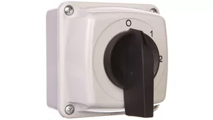 Elektromet Spółdzielnia Inwalidów Łącznik krzywkowy 0-1-2-3 3P 25A IP44 z płytką Łuk E25-63 952562 - Inne akcesoria elektryczne - miniaturka - grafika 1