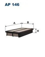 Filtry powietrza - Filtr powietrza Filtron AP 146 - miniaturka - grafika 1