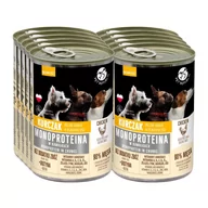 Mokra karma dla psów - PetRepublic karma monoproteinowa z kurczaka dla psa, kawałki w sosie 10x400g - miniaturka - grafika 1