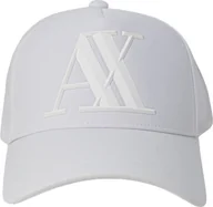 Koszulki męskie - ARMANI EXCHANGE T-shirt męski bawełna biały GR50879 - Rozmiar: Jeden rozmiar - miniaturka - grafika 1