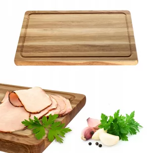 Prostokątna, dębowa deska do krojenia 30 x 45 cm - Przybory do gotowania Prostokątna, dębowa deska do krojenia 30 x 45 cm - Przybory do gotowania - miniaturka - grafika 1