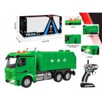 Pojazd Śmieciarka R/C światło, dźwięk Madej - Zabawki zdalnie sterowane - miniaturka - grafika 1
