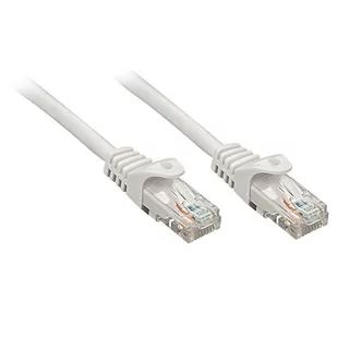 Lindy Patchkabel Cat5e U/UTP grau 5.00m 48404 48404 - Kable miedziane - miniaturka - grafika 1