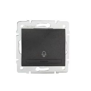 Kanlux Łącznik zwierny &quot;dzwonek&quot; DOMO 01-1030-241 gr 24894 - Wyłączniki światła i elektryczne - miniaturka - grafika 1