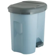 Kosze na śmieci - Rotho Kosz do segregacji z pedałem Duo ECO 2x10L niebieski CEN-70306 - miniaturka - grafika 1