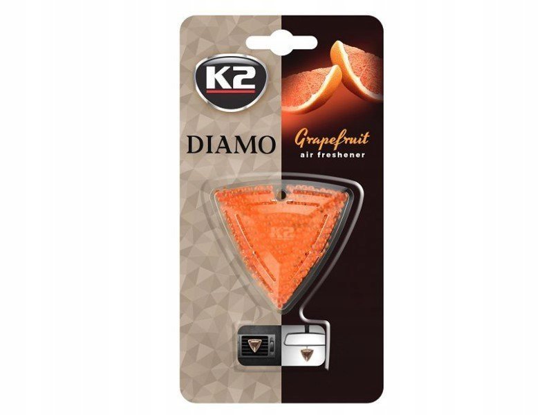 K2 DIAMO Odświeżacz powietrza zapach zawieszka Grapefruit grejpfrut 15g