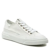 Sneakersy męskie - Sneakersy Inuikii Canvas Lex Low 50102-991 Biały - miniaturka - grafika 1