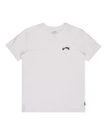 Koszulki i topy damskie - Billabong Top z dzianiny z krótkim rękawem Arch Crew SS Kids Biały XL - miniaturka - grafika 1