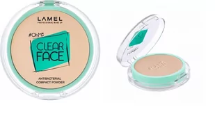 LAMEL OhMy Clear Face Puder kompaktowy antybakteryjny nr 402 6g - Pudry do twarzy - miniaturka - grafika 1