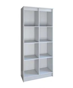 Topeshop Regał biurowy TOPESHOP, biały, 180x80x35 cm - Regały - miniaturka - grafika 1