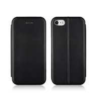 Etui i futerały do telefonów - NoName Etui Book Magnetic iPhone 7/8 czarny /black SE 2020 - miniaturka - grafika 1