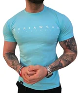 Koszulki męskie - Koszulka niebieska męska Furia Wear - miniaturka - grafika 1