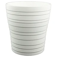 Donice - Osłonka do storczyka ST 9057 13 cm biała - miniaturka - grafika 1