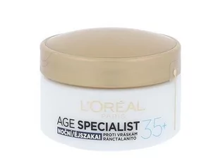 Loreal Age Specialist 35+ krem na noc przeciw zmarszczkom 50ml - Kremy do twarzy - miniaturka - grafika 1