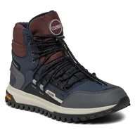 Botki męskie - Trzewiki Colmar Peaker Originals 162 Navy-Dk Gray/Burgundy - miniaturka - grafika 1
